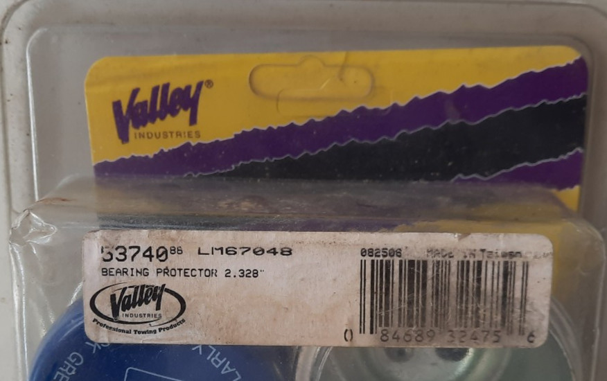 Bearing Protectors (2) with Dust Covers 2.328″ Hub Diameter Valley Part #53740