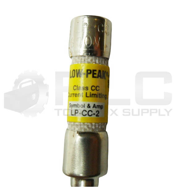 LOT OF 10 NEW BUSSMANN LP-CC-2 CURRENT LIMITING FUSE 2A 600VAC