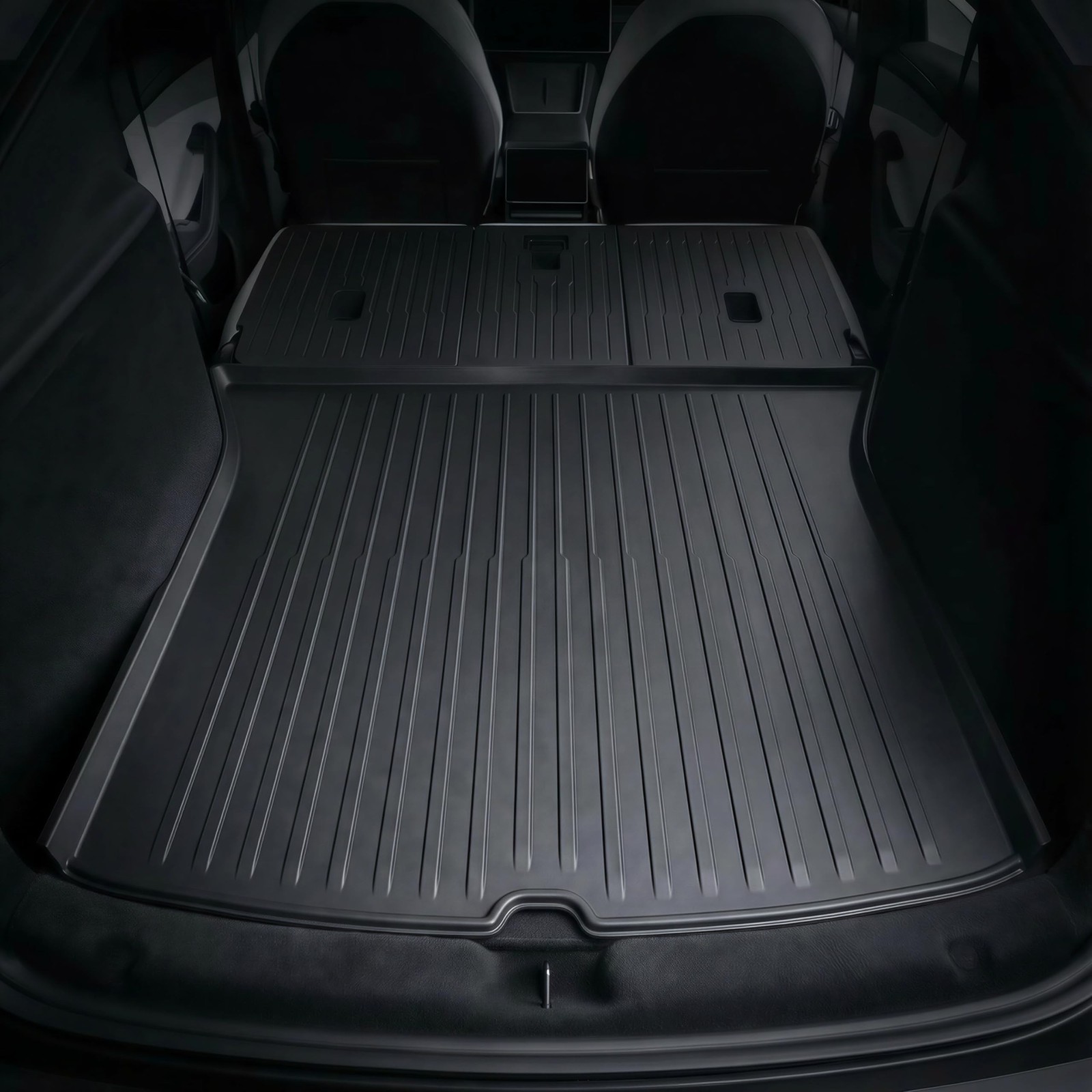 All Weather Cargo Liners for New 2025 2026 Tesla Model Y Juniper Trunk Mat wi…