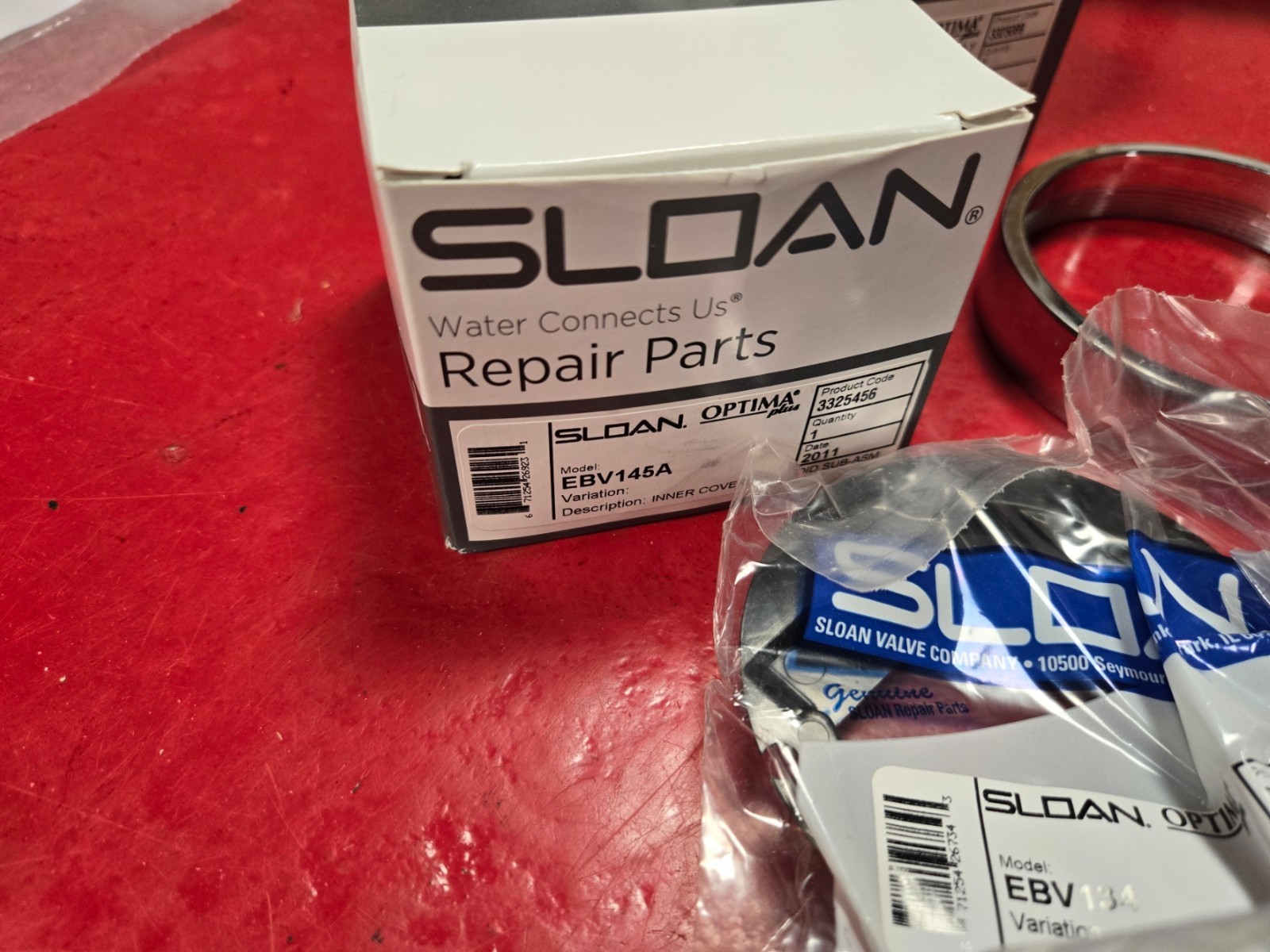 Sloan EBV-1010-A Metal Inner Cover Repair Kit 3325089 OEM toilets urinals