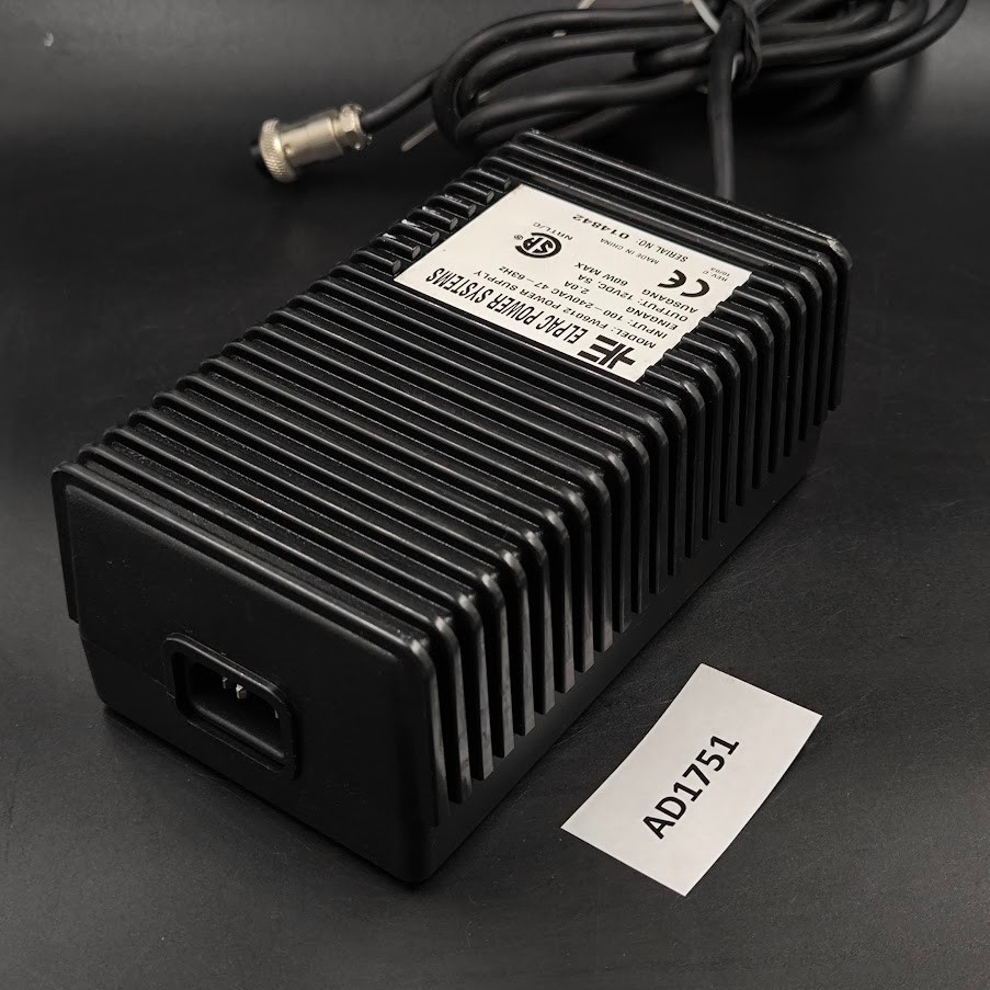Elpac Power Systems FW6012 power Supply Battery Charger 12V-5A Used Working