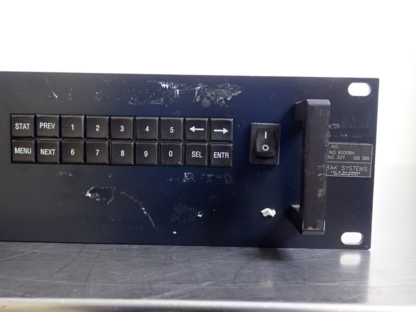 Trak Systems 9000B 9000BN Lockheed Martin 85-0004740-01 Timing Mainframe Chassis