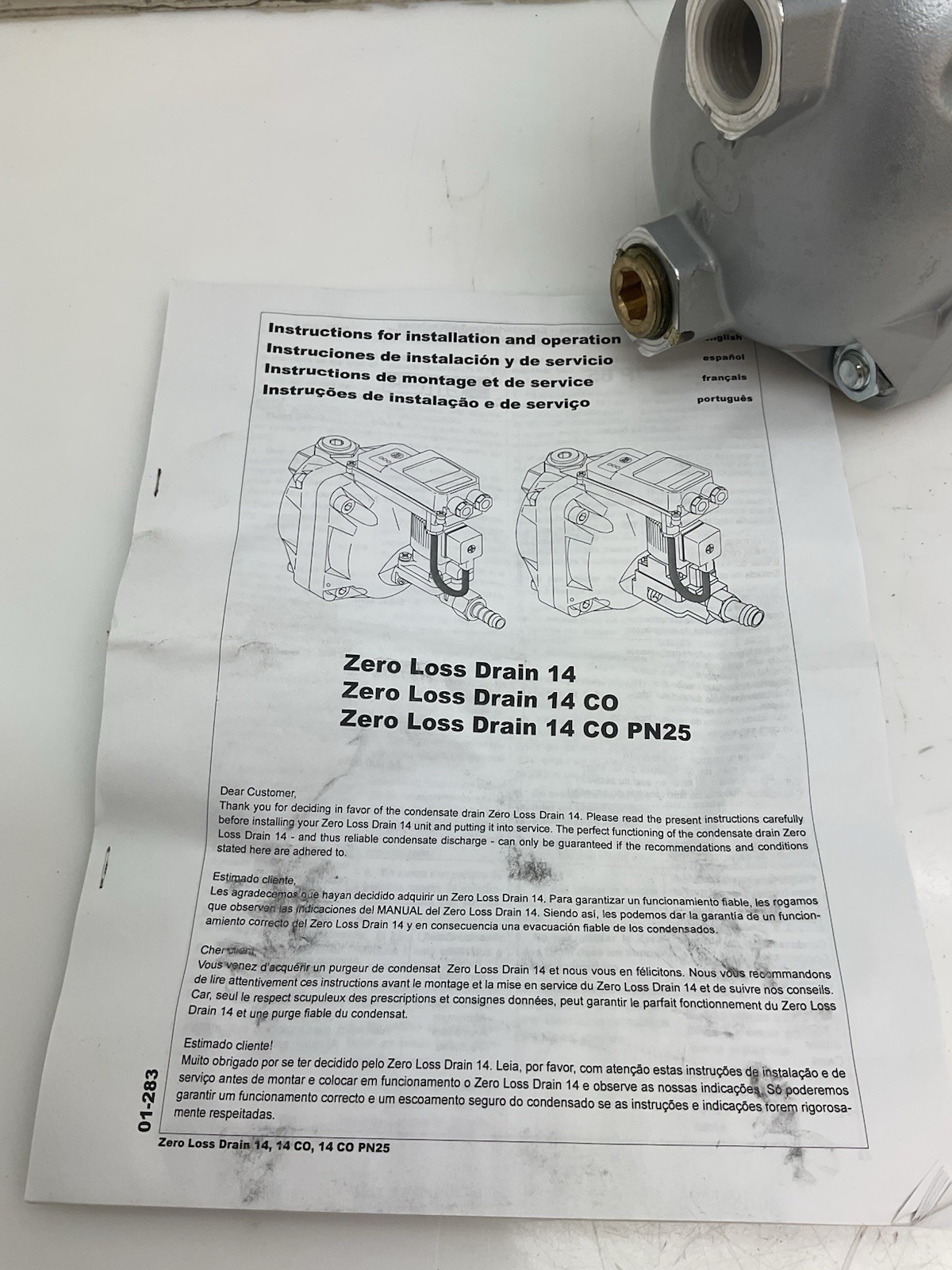 BOGE Beko 4014842 Zero Loss Condensate Drain Bekomat KA14A20A6 115 VAC