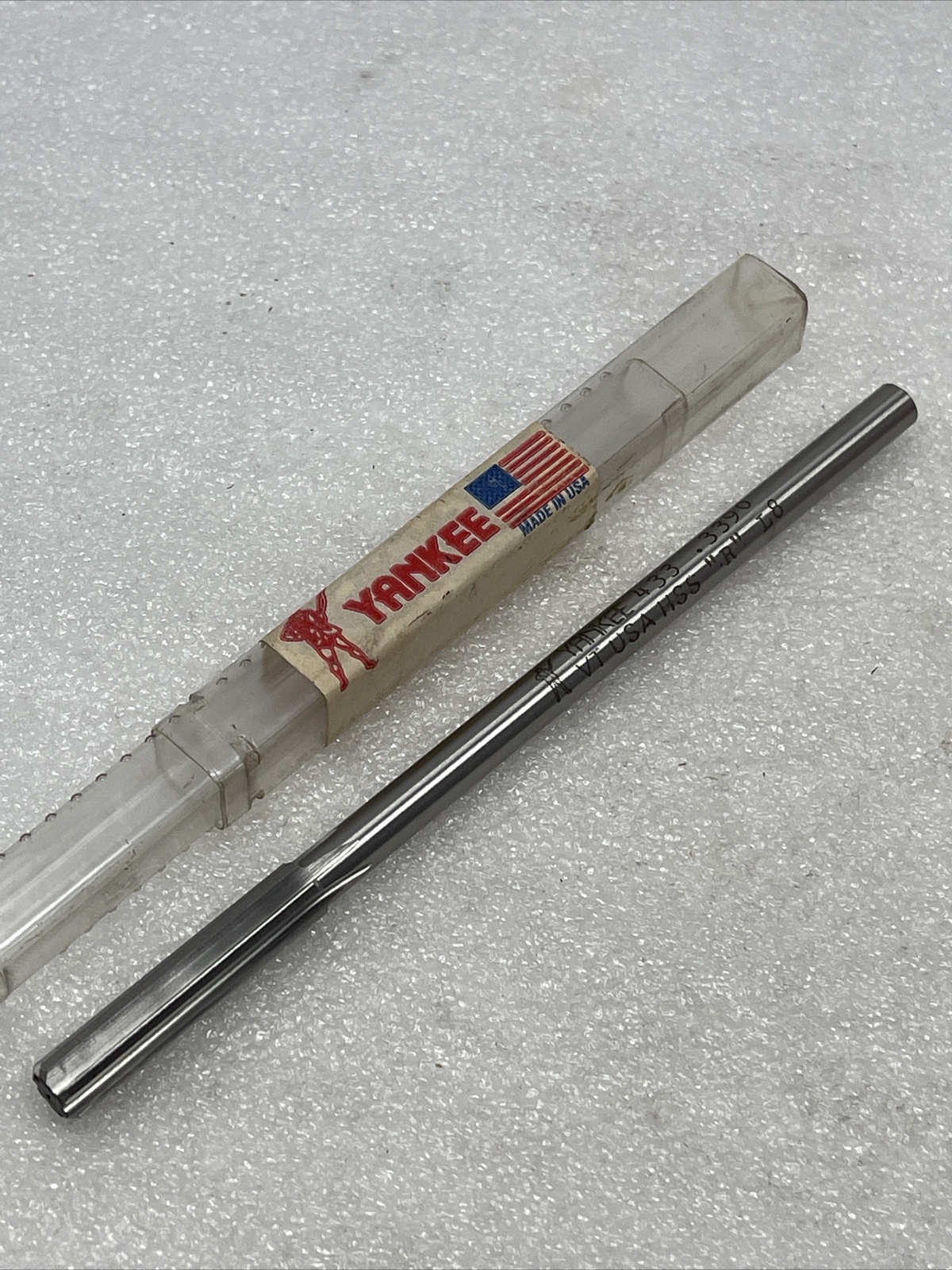 .3390 (letter R) Yankee Chucking Reamer, Straight Flute, 433, HSS, USA, New
