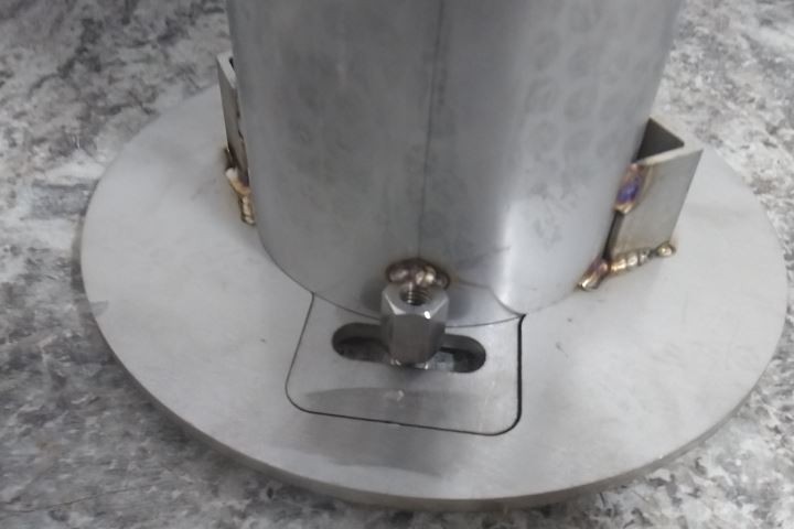 Calpipe Security Bollards ESR040 4 In Inside Dia Bollard Embedment Sleeve