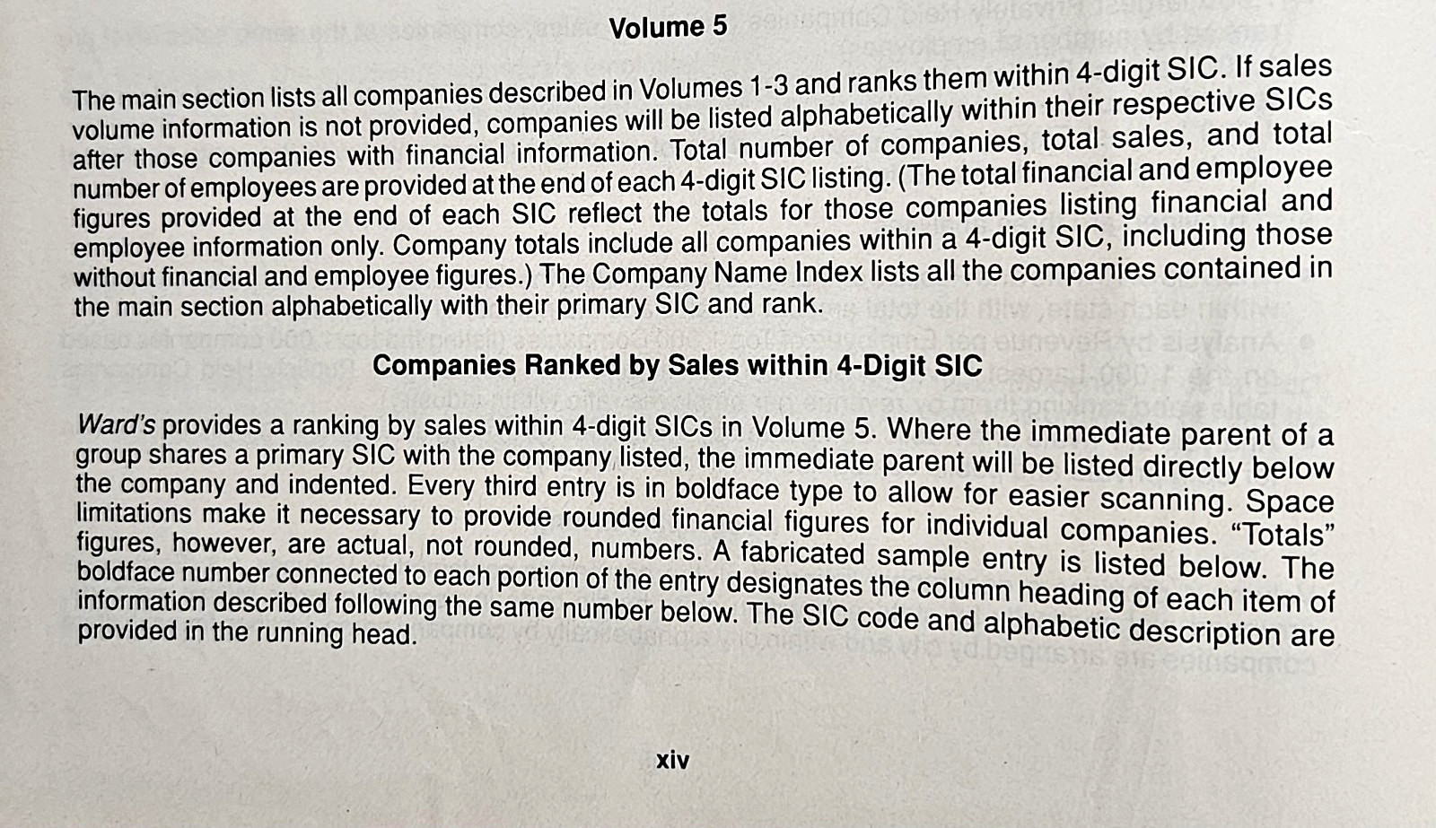 Ward’s Business Directory of U.S. Private & Public Companies, 1994 Vol. 5 SIC-4