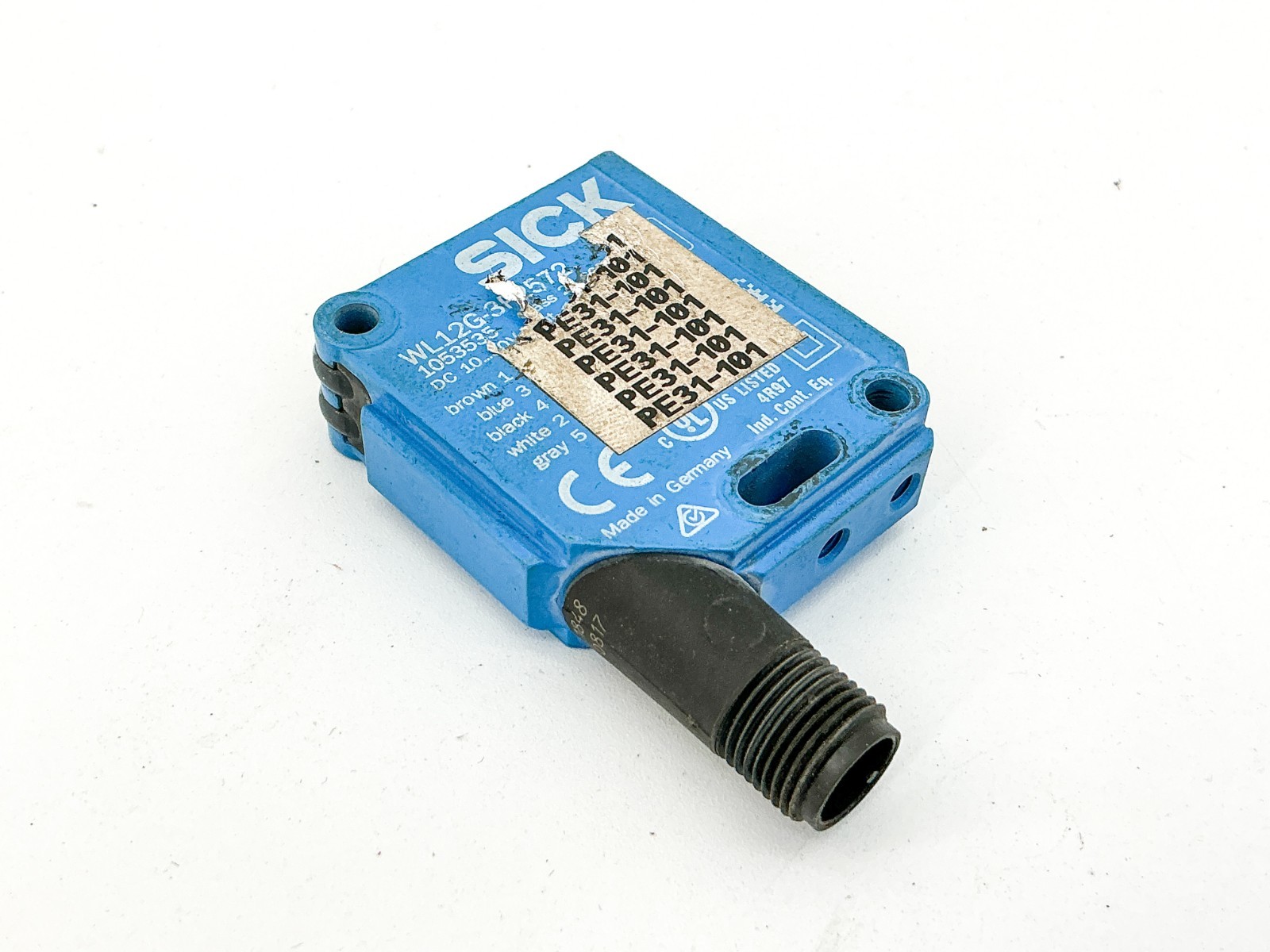 Sick WL12G-3P2572 Photoelectric Sensor 10-30VDC Class 2 1053535