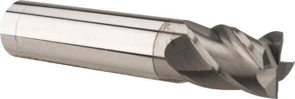 Accupro 12176929 Square End Mill: 1/32″ Dia, 3/32″ LOC, 1/8″ Shank, 4 Flutes