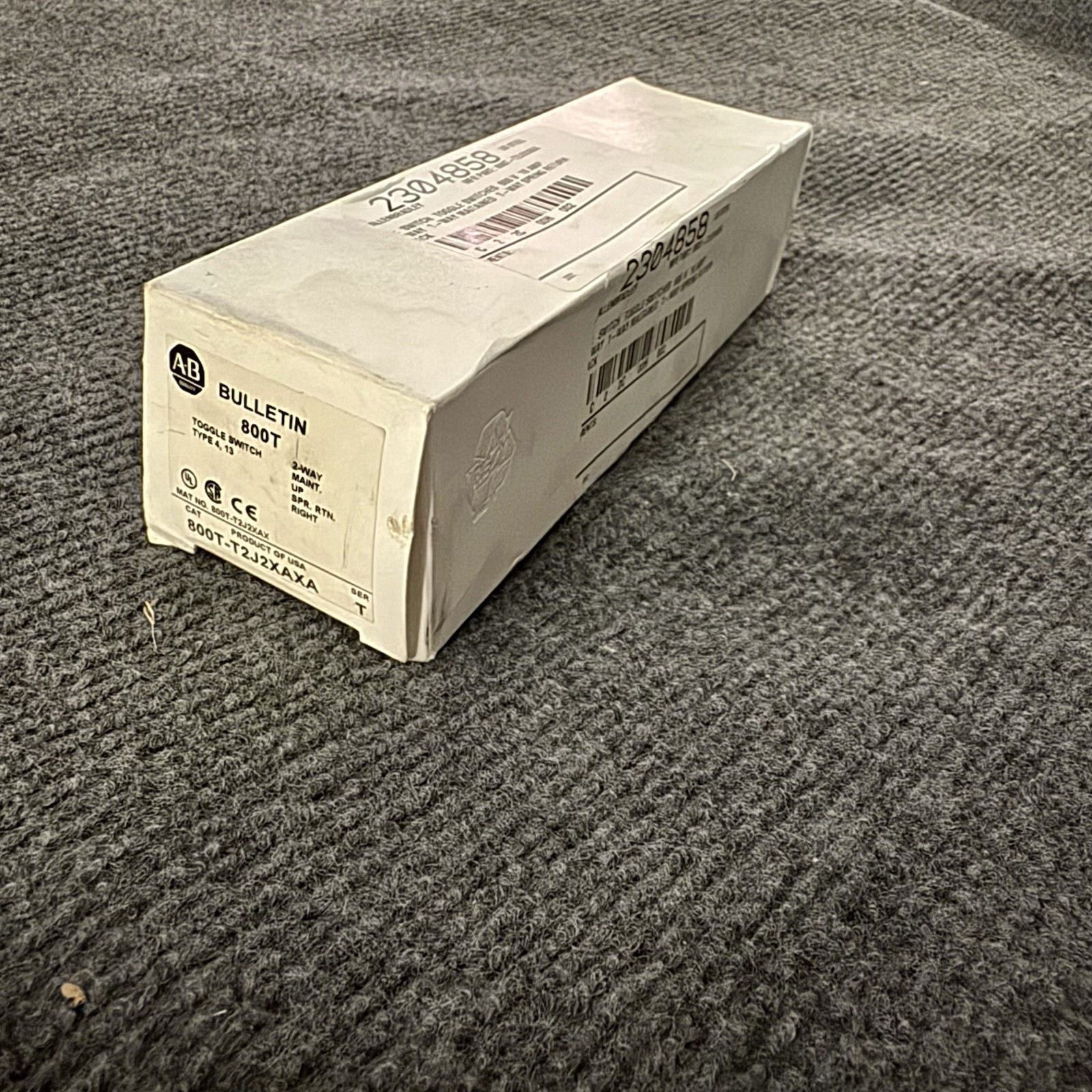Bulletin 800T T2J2XAXA Toggle Switch 2 Way Type 4 13 Series T BRAND NEW IN BOX