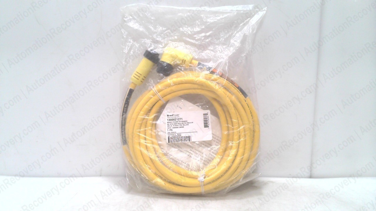 BRAD POWER 223032K13M060, DOUBLE ENDED CORDSET, 1300621271, NEW #352014