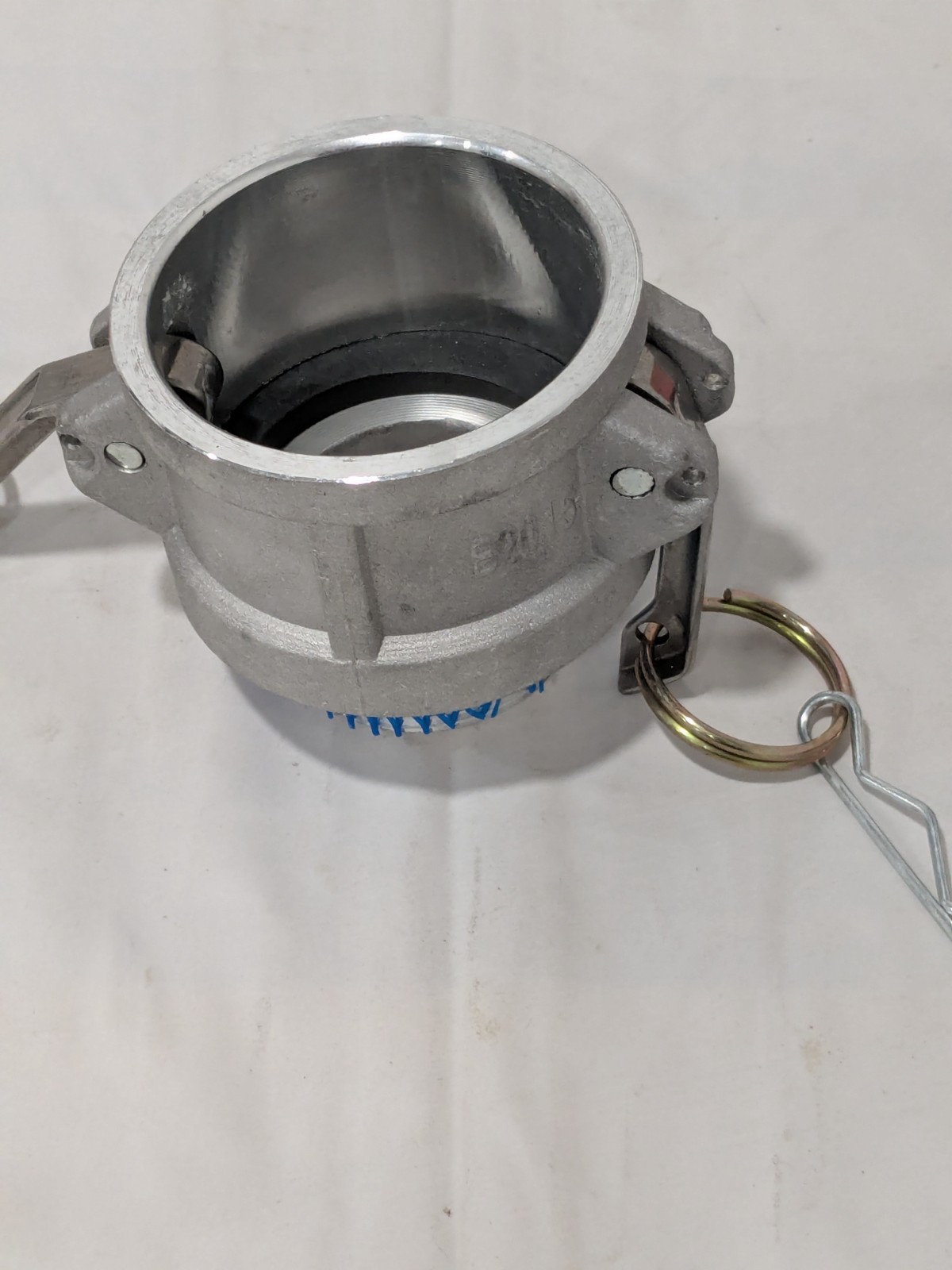 Cam & Groove Coupling: 1-1/2″ Part B, Aluminum, 1,000 psi Max WS-HF-CAM-002