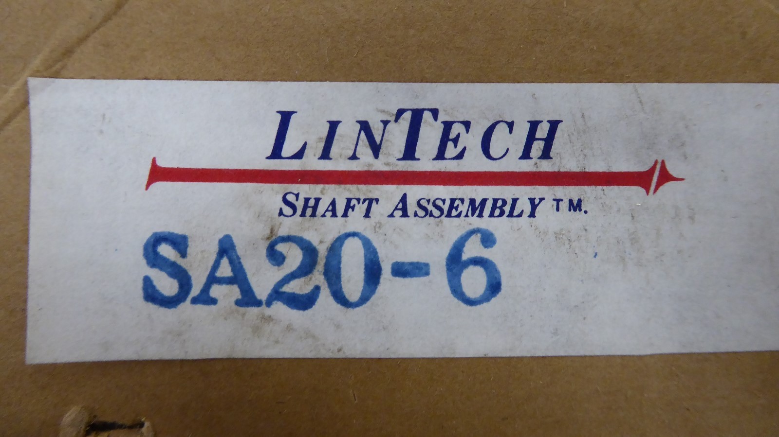 Lintech SA20-6 1 1/4″ Linear Shaft 6″ long Round Linear Bearing Guide & Mount