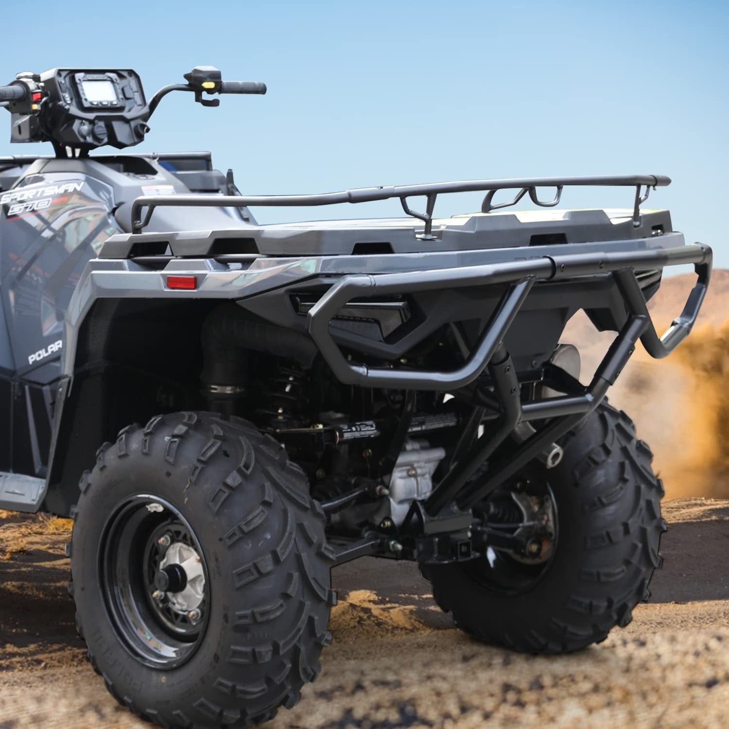 A & UTV PRO Front & Rear Bumper Guard Set for Polaris Sportsman 450/570 2021-…