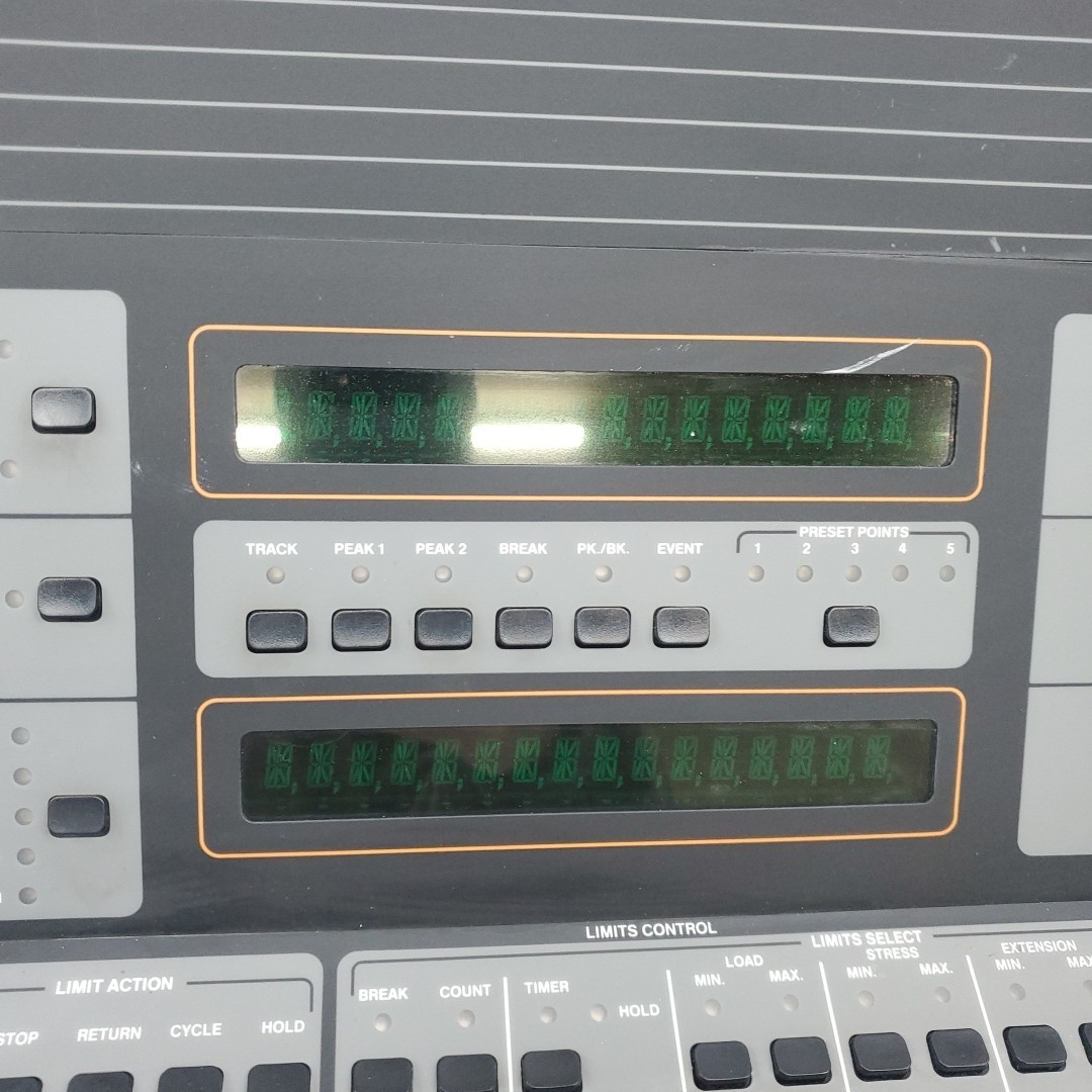 Instron 4500 Controller Panel Tensile Tester Control Panel- no power cord
