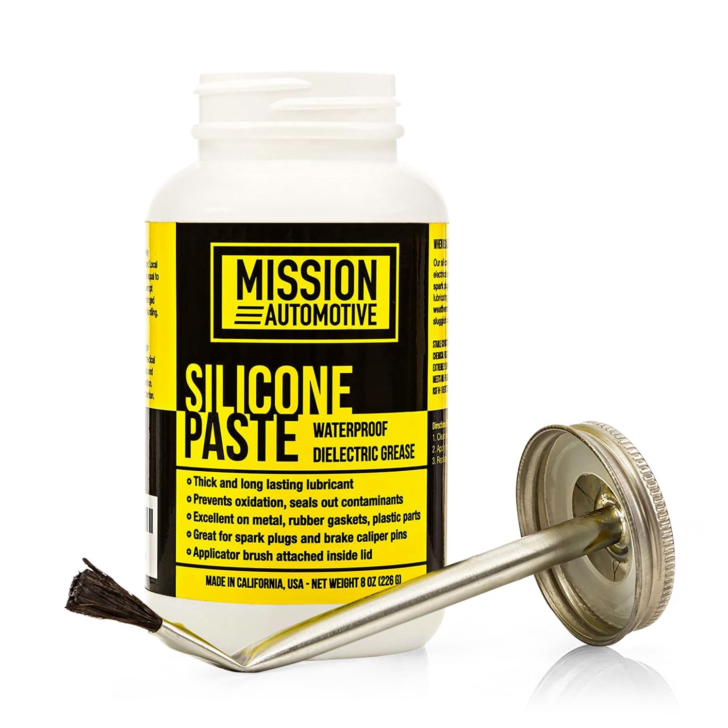Mission Automotive Silicone Dielectric Grease Paste – 8 Oz Grease…