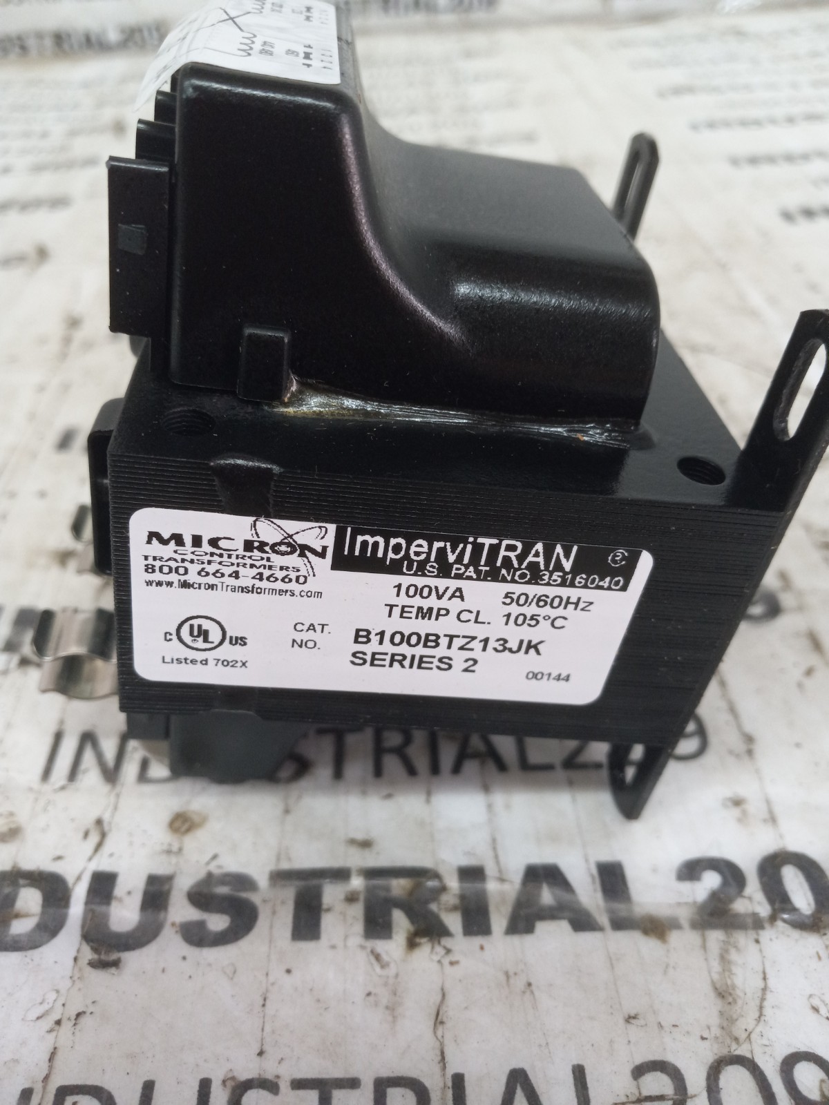 MICRON B100BTZ13JK TRANSFORMER 50/60HZ 115V SERIES 2