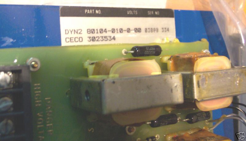 NOS ISOCHRONOUS DYN2-80104-10 BARBER COLMAN GOVERNOR LOAD SHARING CONTROL