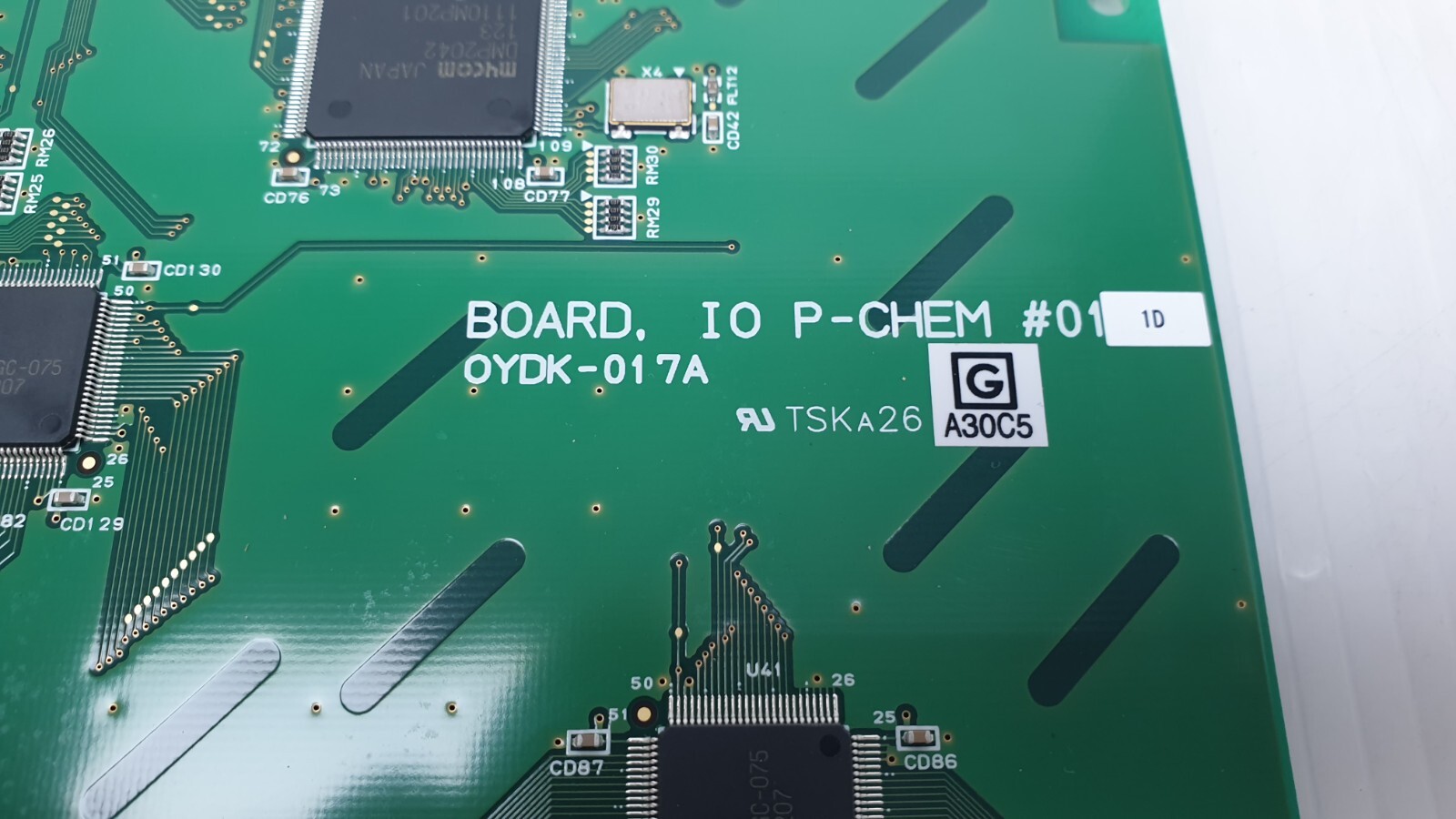 Tokyo Electron BOARD, IO P-CHEM #01 OYDK-017A, TEB207-15 OGSI