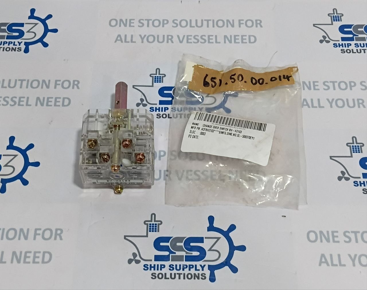 Fuji Electric BH-H2103 Change Over Switch SL-506970EY1