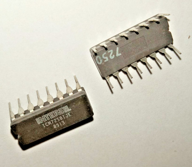 Intersil ICM7250IJE Integrated Circuit GENUINE – USA STOCK NOS