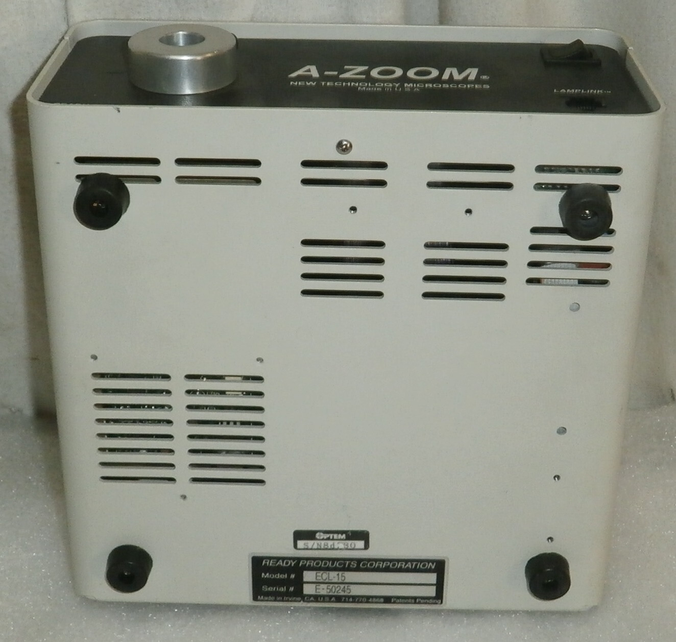 A-ZOOM Microscopes ECL-15 from KARL SUSS PA200