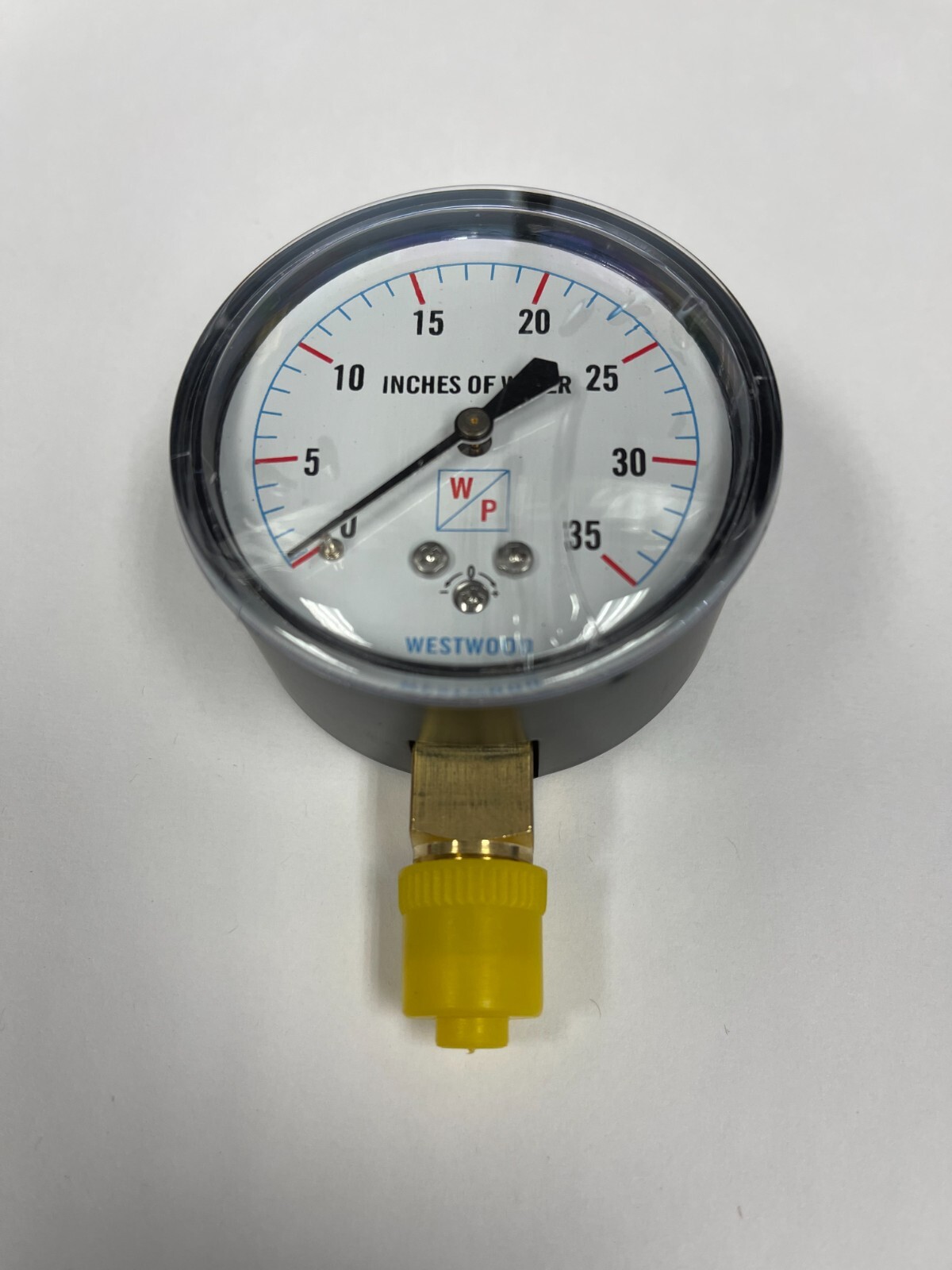 WESTWOOD S100-302 DIAPHRAGM GAUGE 30WC 1/4NPT LM 2.5FACE