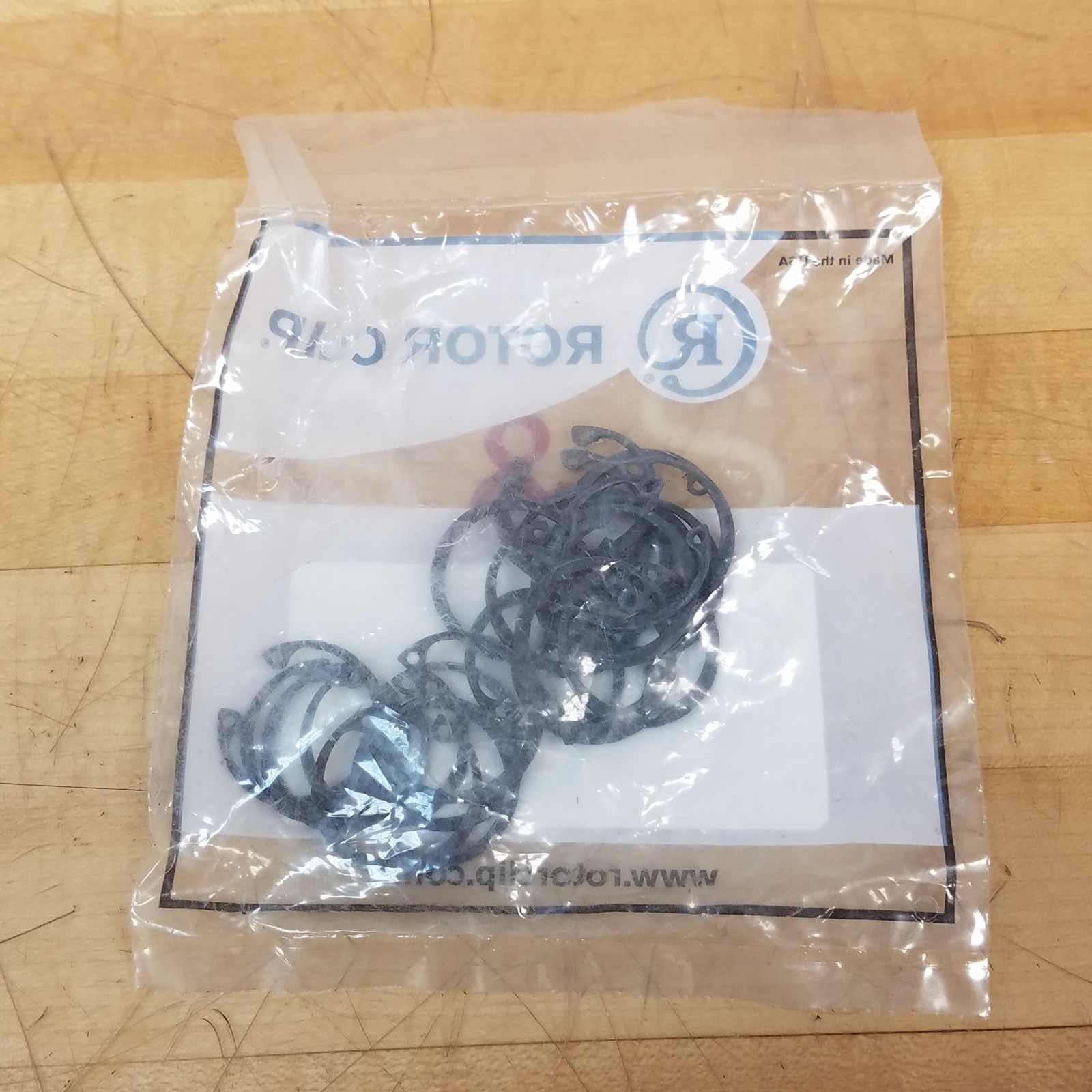 Rotor Clip HO-112ST PA MB25Rotor Clip Retaining Ring, 1-1/8″ ID, Black Phosphate
