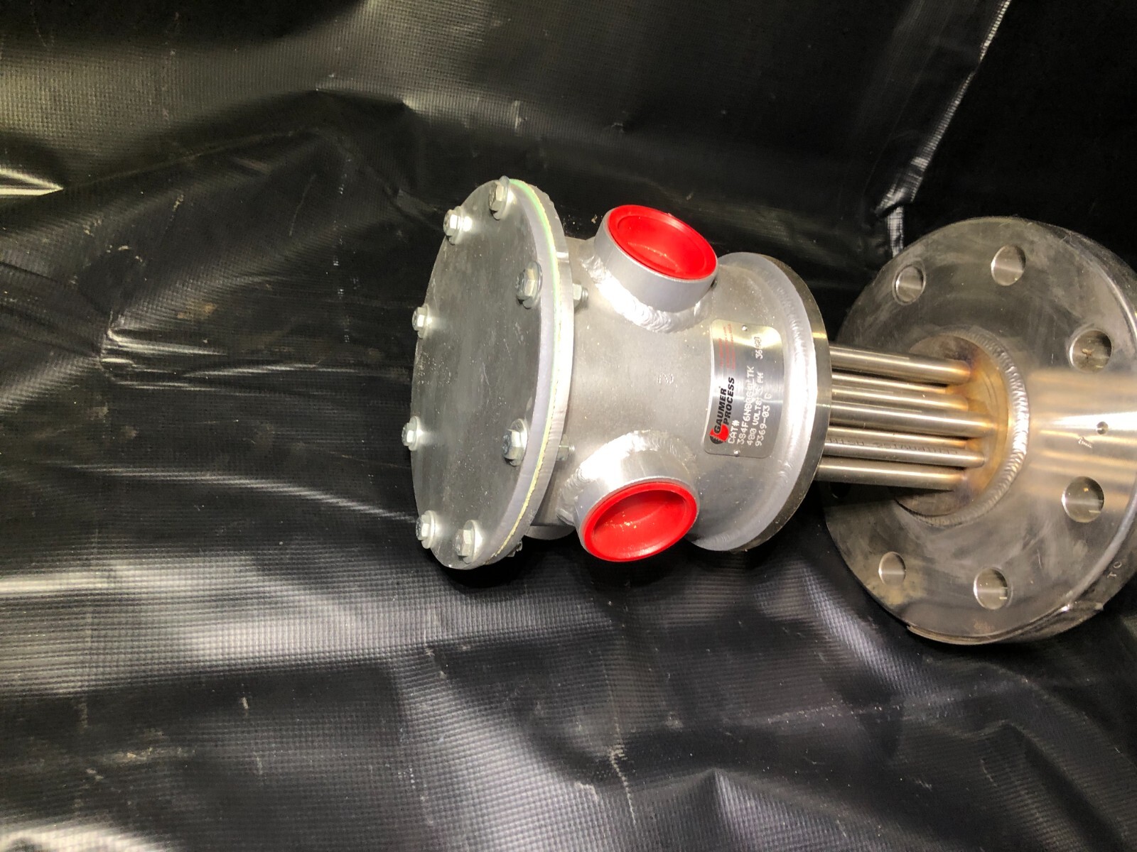 GAUMER PROCESS 36KW immersion HEATER 480 VAC 3 PHASE STAINLESS B
