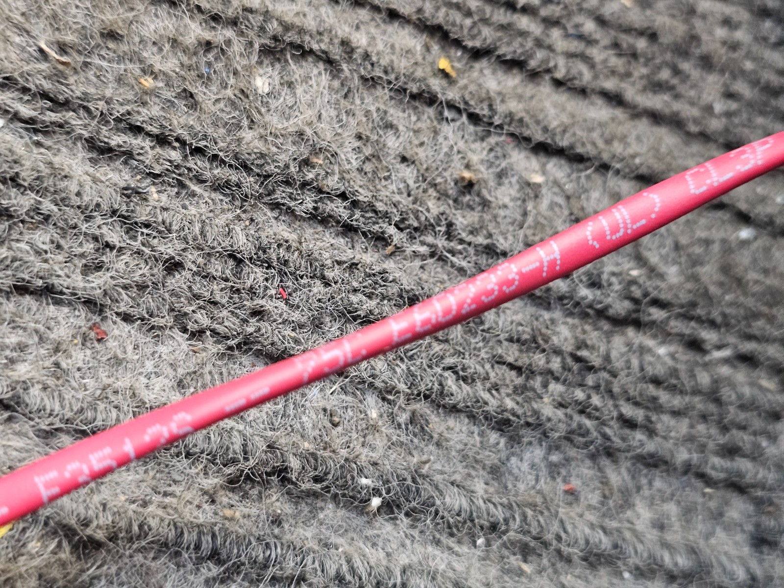 Prysmian Carol E3512S 16 AWG 2-Conductor 1000 ft Unshielded FLP Cable, Red