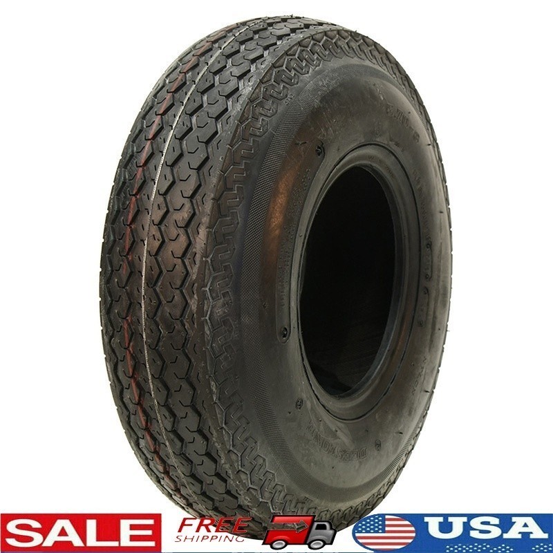 All Season 4.8-8 Trailer Tire D901 Load Range C Bias Ply Durable Performance New