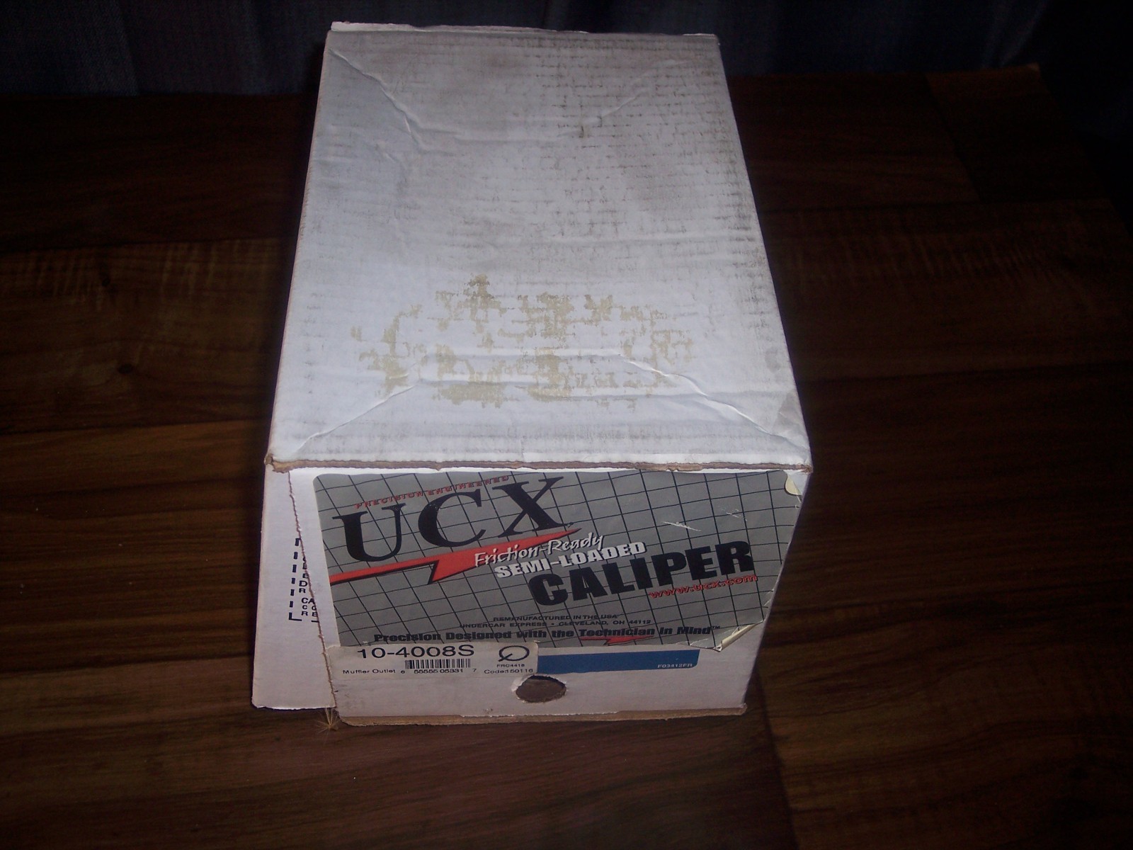 UCX 10-4008S REMAN Brake Caliper GMC C1500 C2500 1989-98 & Cadillac DeVille L8