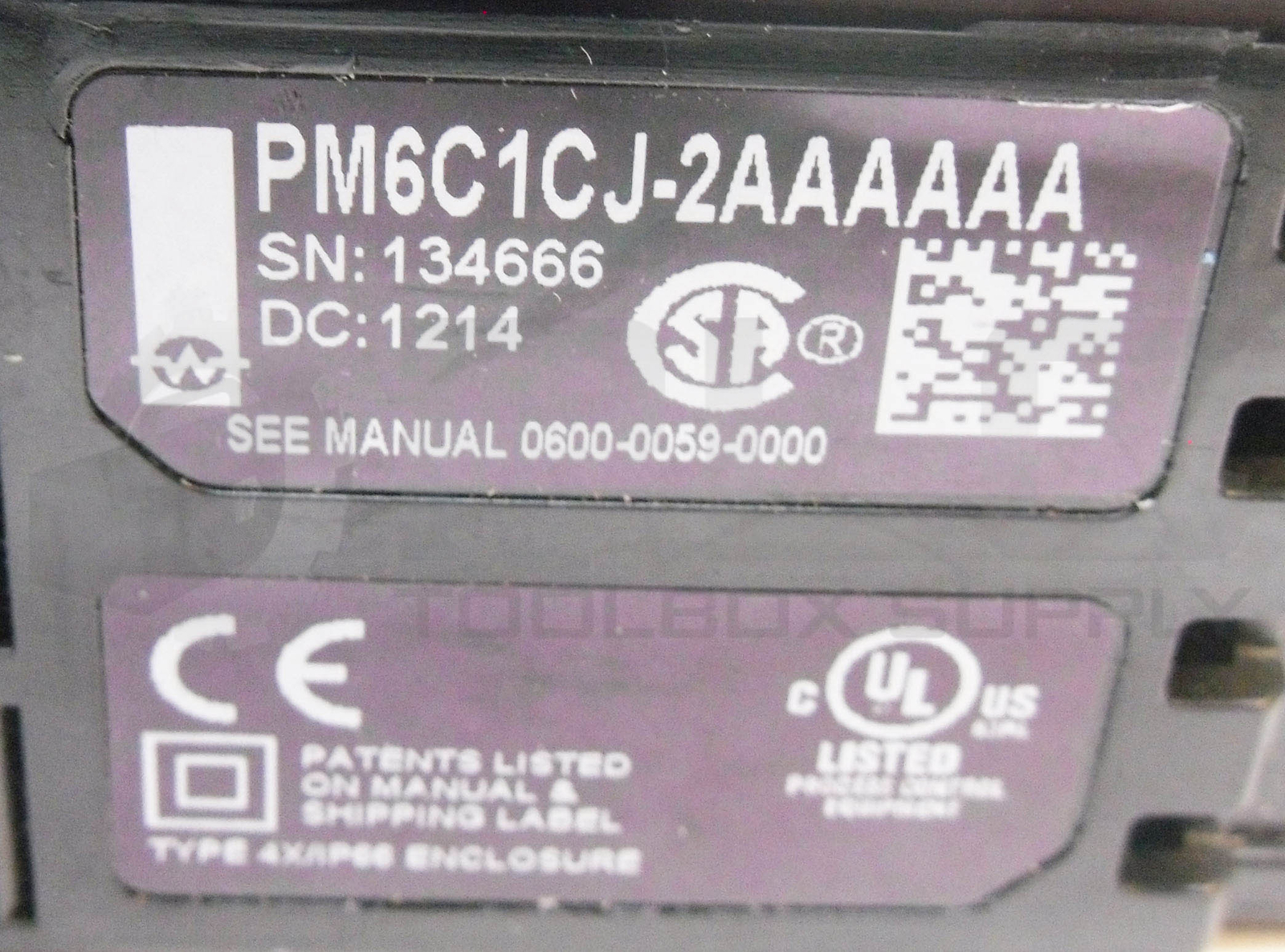 WATLOW PM6C1CJ-2AAAAAA INTERGRATED MULTI FUNCTION CONTROLLER 100-240VAC 50/60HZ
