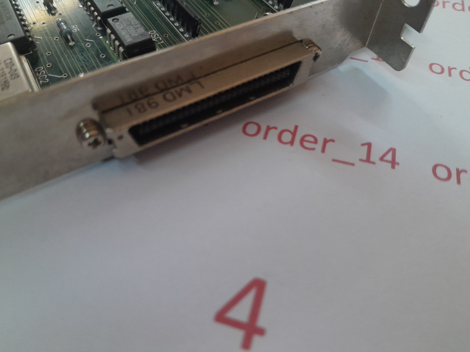 MITSUBISHI ELECTRIC CORPORATION SERIAL H-E02 USED.
