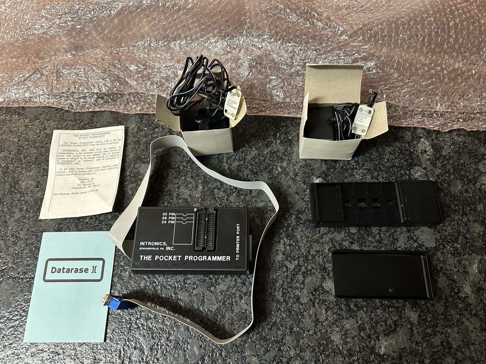 INTRONICS THE POCKET PROGRAMMER READING WRITING EPROM w/ Walling Datarase II