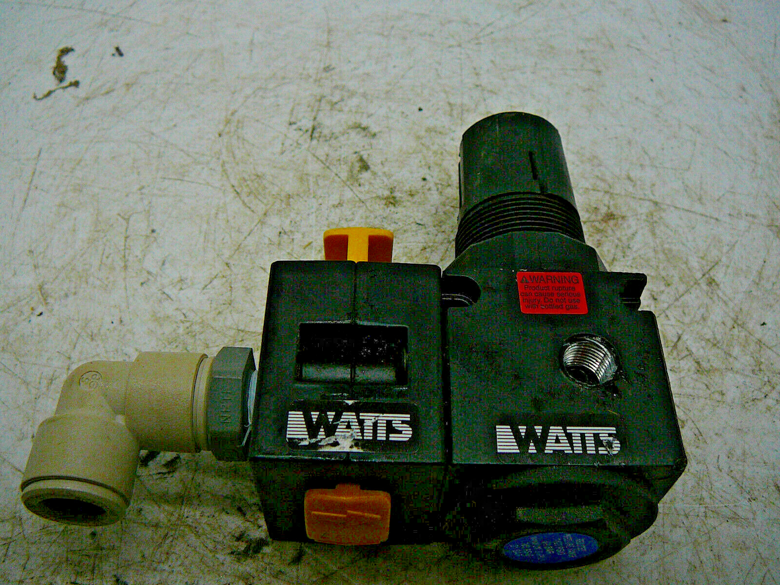 WATTS PNEUMATIC REGULATOR R35-02C 300PSI W/STOP VALVE SV35-02