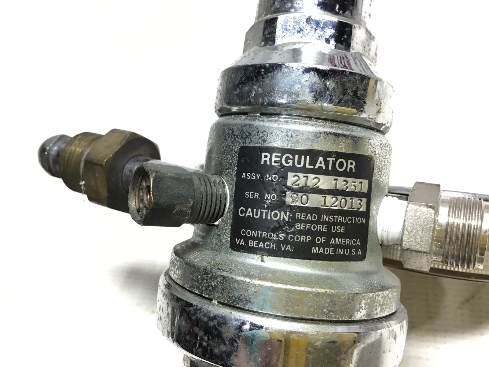 CONCOA 212 1351 Dual-Gauge Pressure Gas Regulator 30PSI 200kPa & 4000PSI 2800…