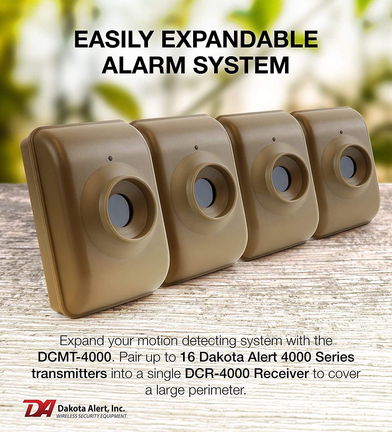 Dakota Alert Long Range Wireless Driveway Motion Detector – DCMA-4000 One Mile –