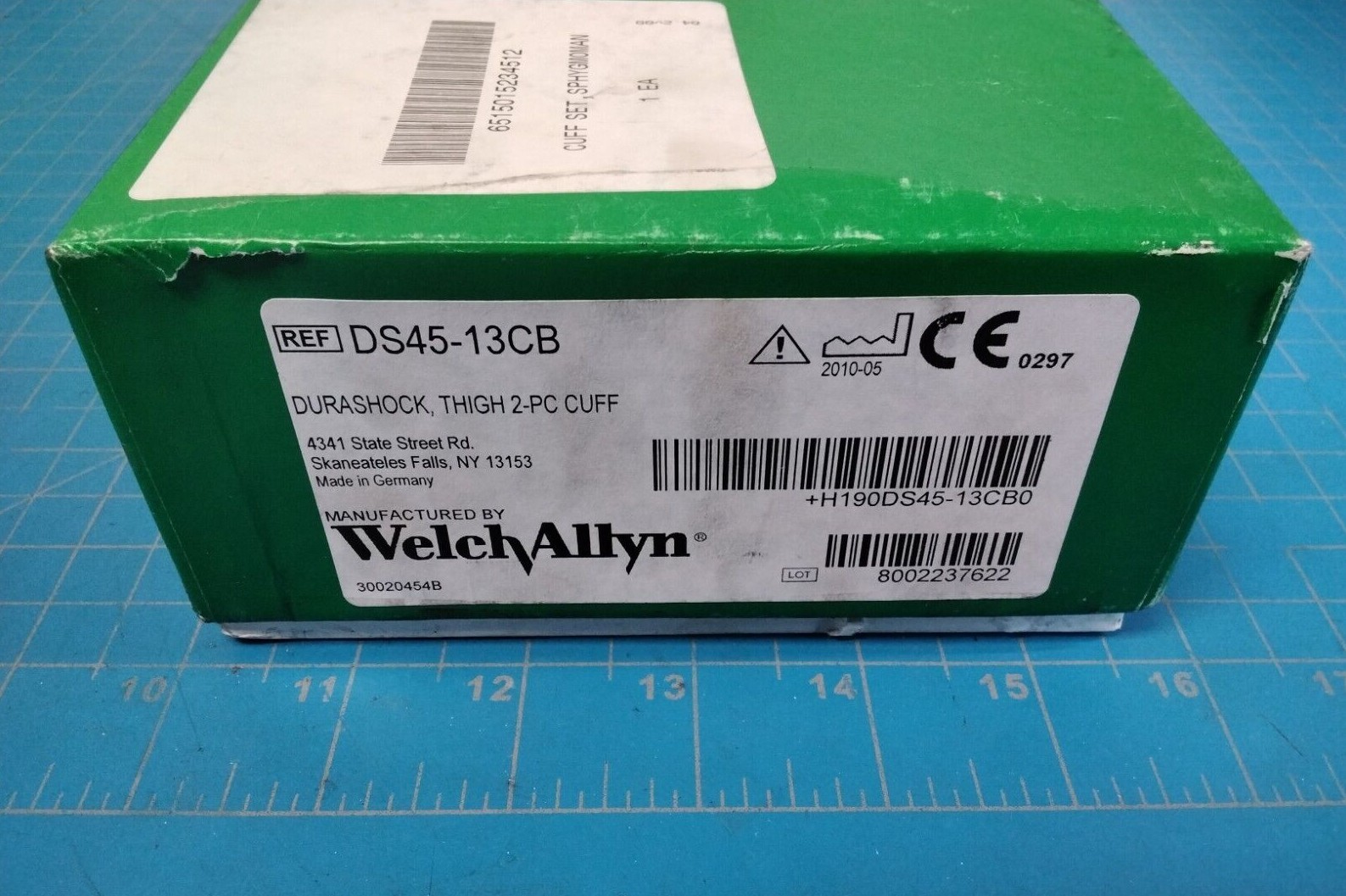 Welch Allyn DS45-13CB DuraShock 2pc Thigh Cuff