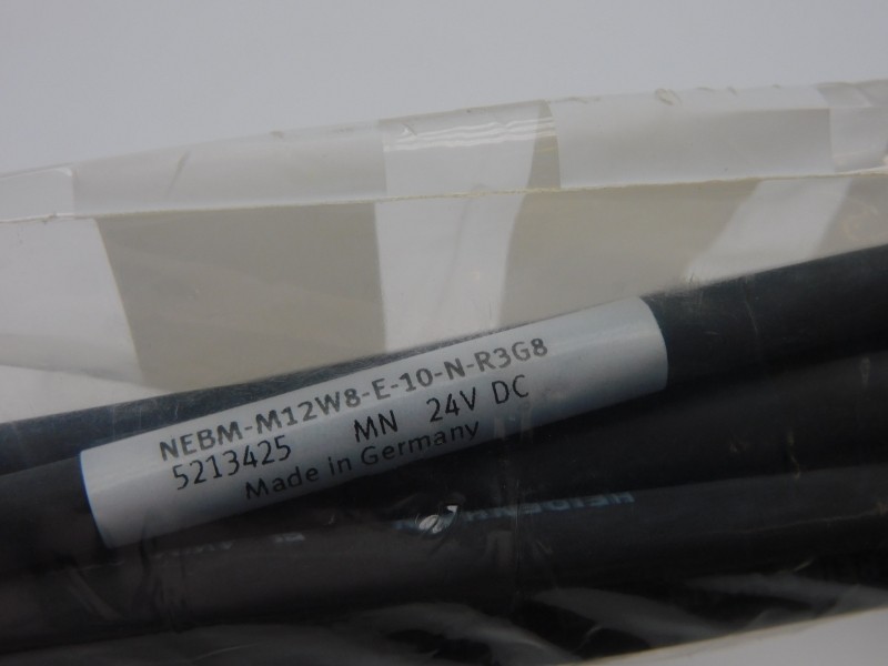 FESTO NEBM-M12W8-E-10-N-R3G8 5213425 24VDC NSMP