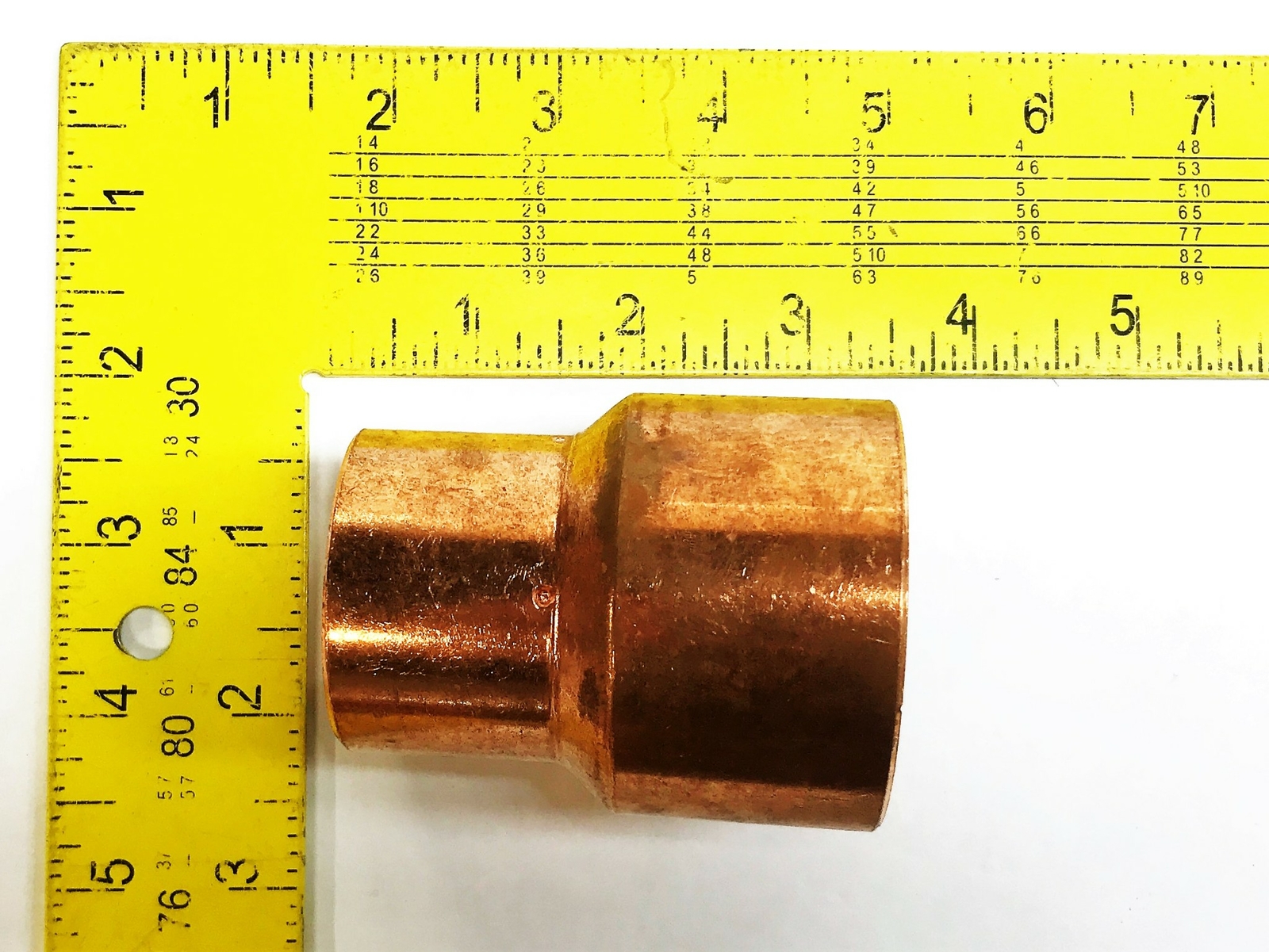 EPC 2″ Sweat x 1-1/2″ Sweat Copper Coupling [Lot of 2] NOS