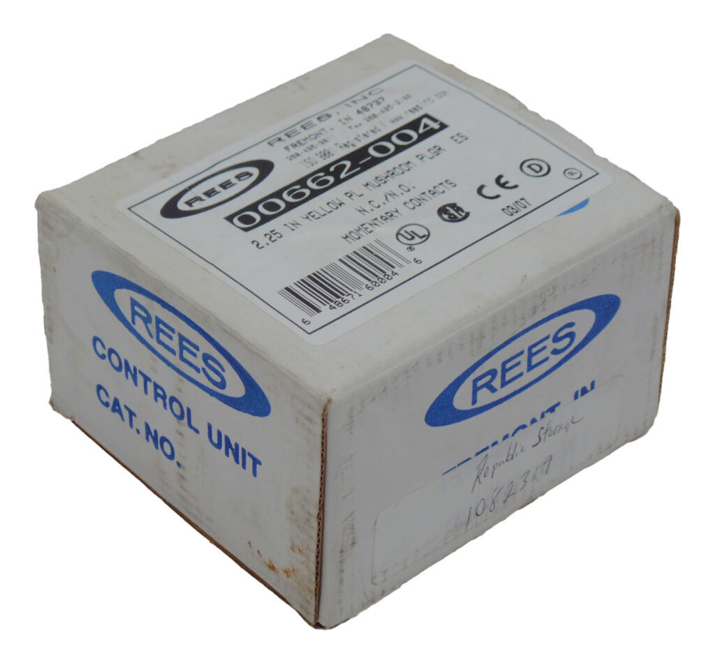 NEW REES 00662-004 MUSHROOM PLUNGER 2 1/4 INCH CONTACT RATING: 1.1/6 120A *READ*