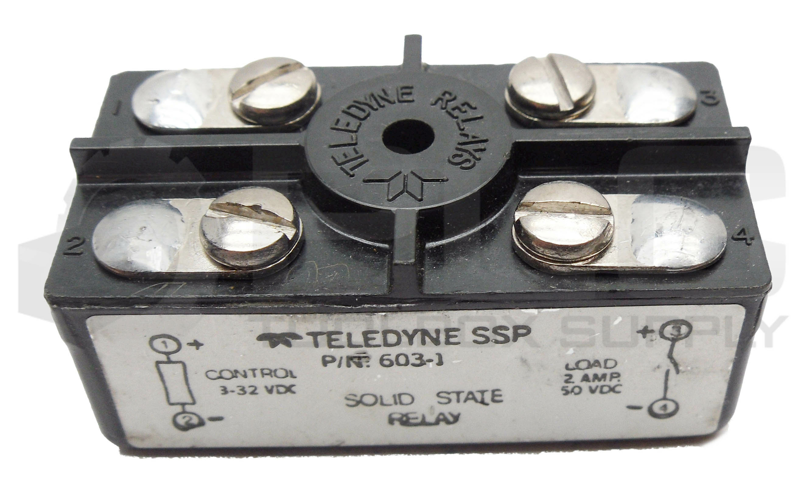 LOT OF 3 TELEDYNE 603-1 SOLID STATE RELAYS 3-32VDC 2A