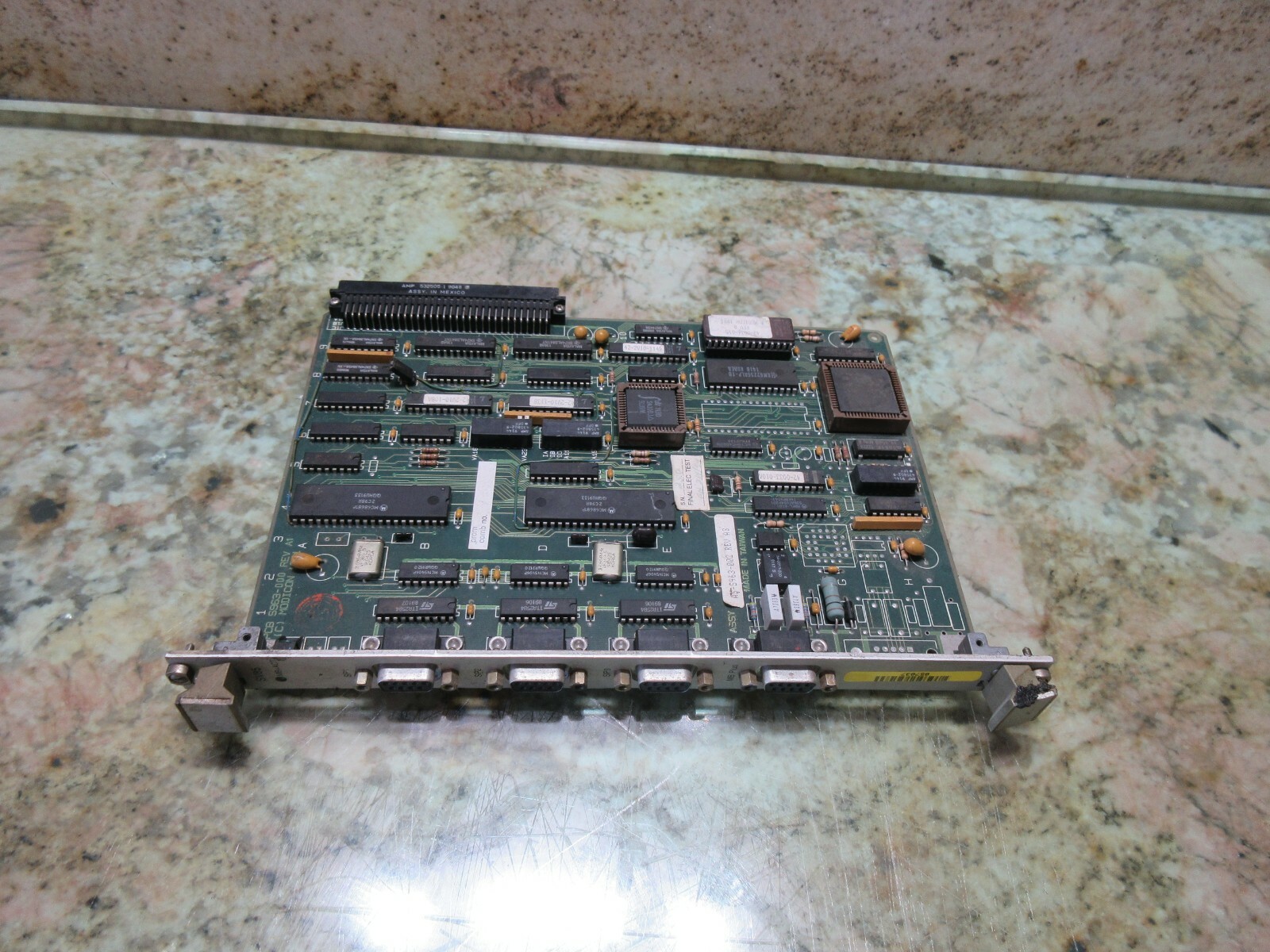 GOULD MODICON CIRCUIT BOARD PCB S963-000 REV A1 (C) AS-S963-002 REV A3