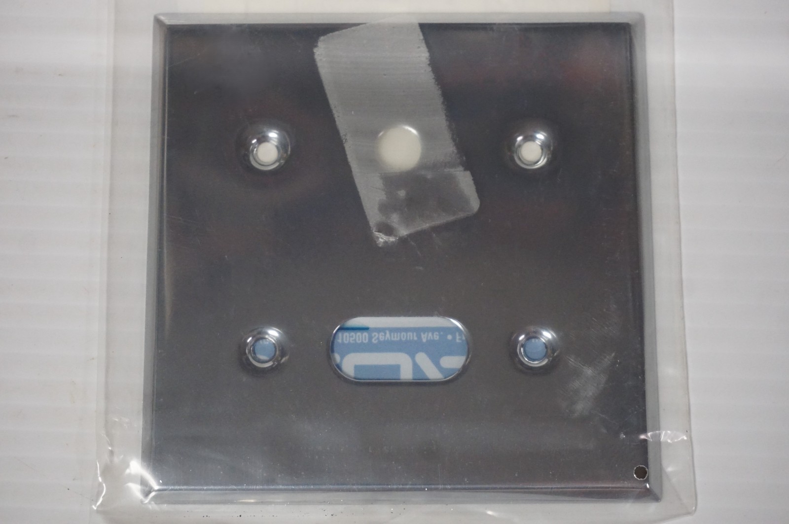 Sloan Optima EL201 Closet Sensor Cover Plate w/ Screws Chrome Finish – 0305219
