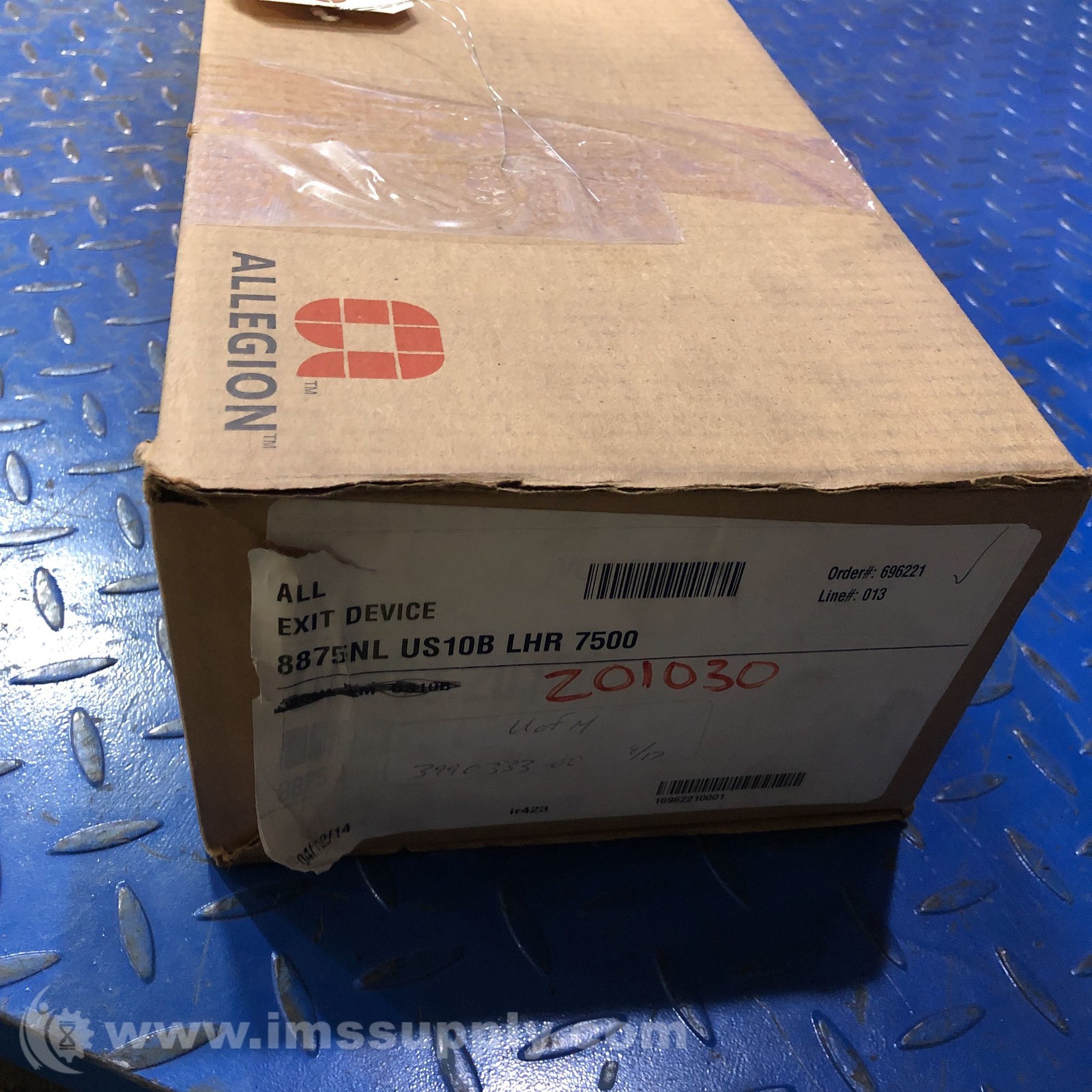 Von Duprin 8875NL US10B LHR 7500 Dark Bronze Exit Device FNFP