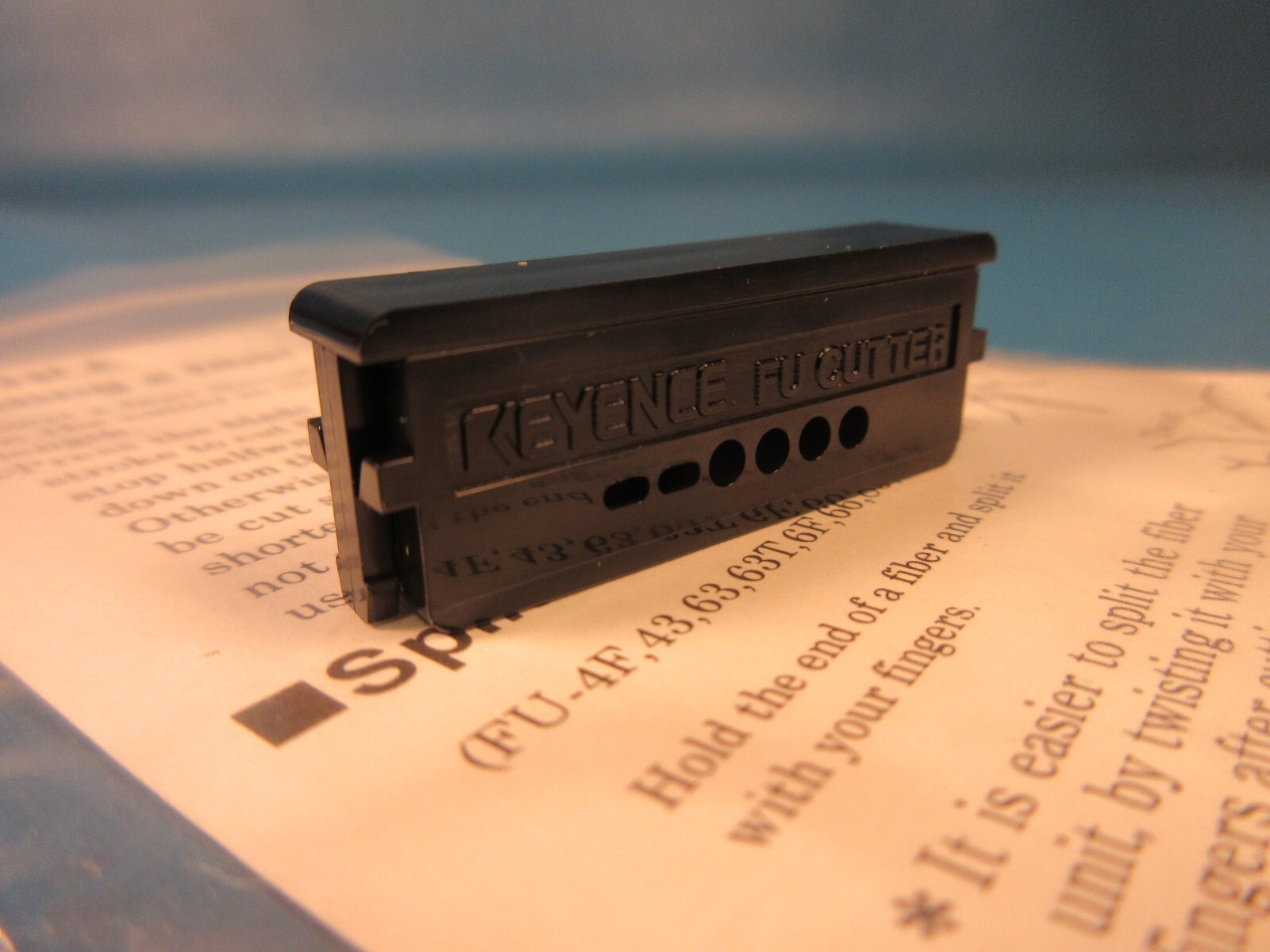 KEYENCE FU-66, Reflective Fibre Unit, Fiber Optic Sensor, M4