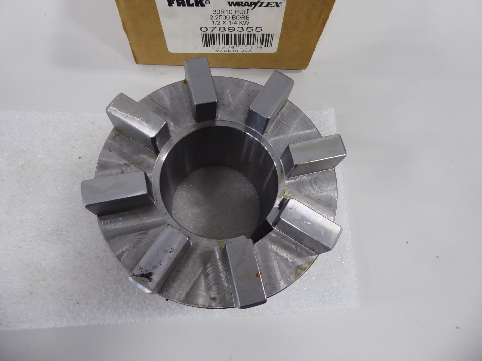 Falk Rexnord 0789355 30R10 2.250 Bore 1/2 x 1/4 KW Wrapflex 789355