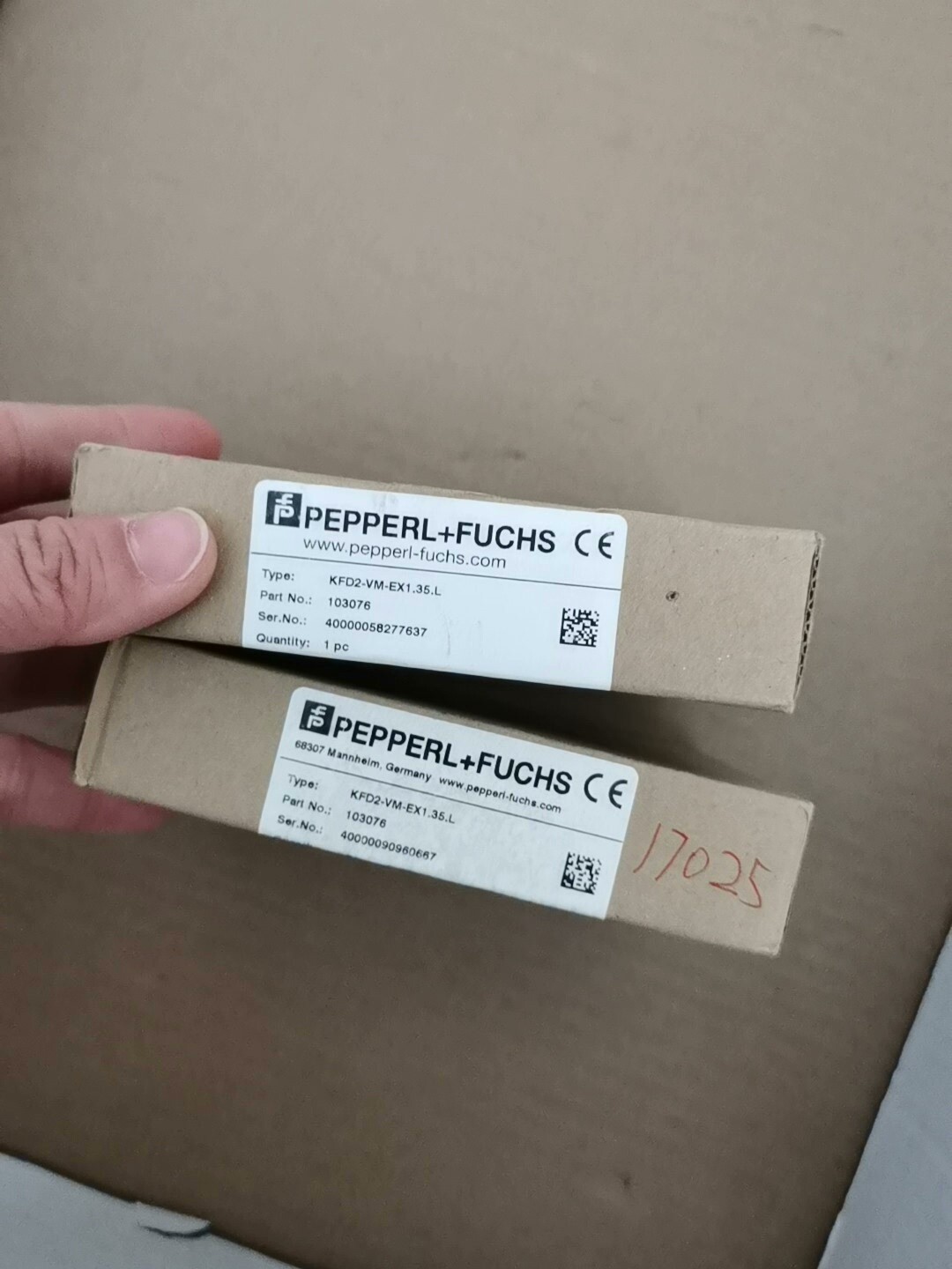 1P P+F KFD2-VM-EX1.35.L NEW Accept counteroffer