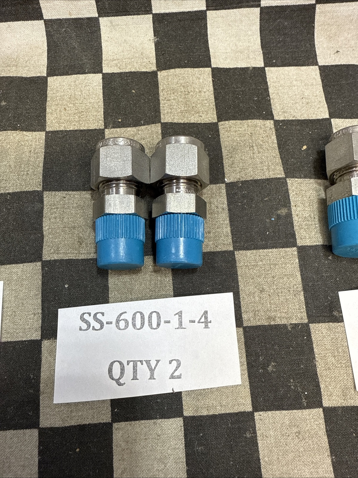 SWAGELOK SS-600-1-6, SS-600-1-4, SS-600-1-2 Male Connector, LOT OF 7 SHIPSAMEDAY