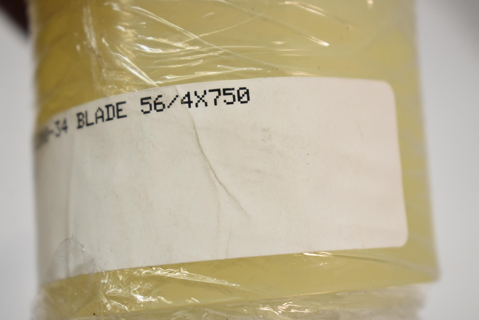 Replacement Blade Strip Roll Product Code 12200-34 56/4X750 Translucent Yellow